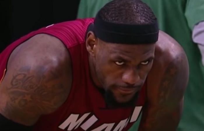 Years later, LeBron James massacred by a former Heat teammate: “He was sending me…