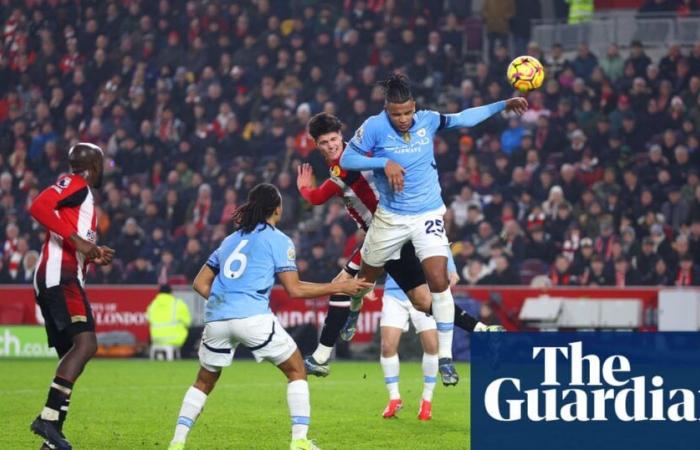 Manchester City throw away 2-0 lead as Nørgaard strikes late for Brentford | Premier League