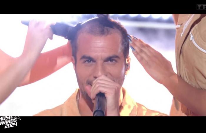 Amir finally reveals the real reason that pushed him to shave his head live during the NRJ Music Awards