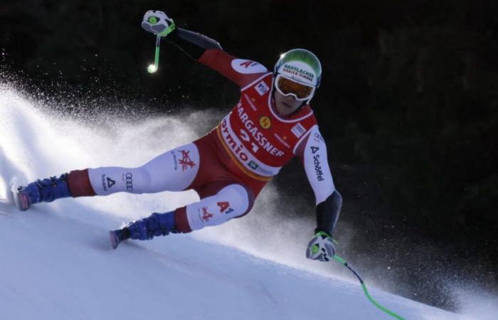 Alpine skiing – World Cup. Otmar Striedinger best time of the first training session in Wengen, Allègre well placed