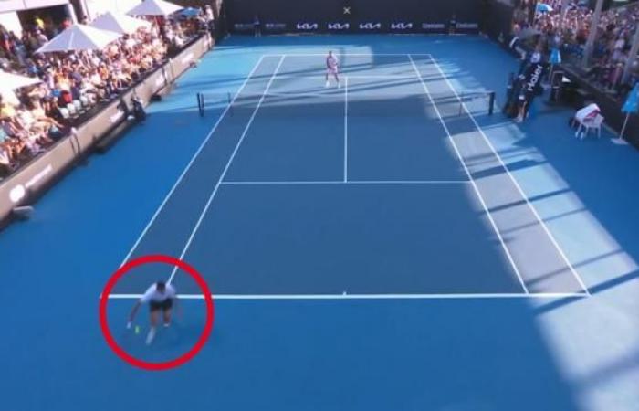 Lorenzo Sonego stuns former champion Stan Wawrinka with shot of the tournament at Australian Open