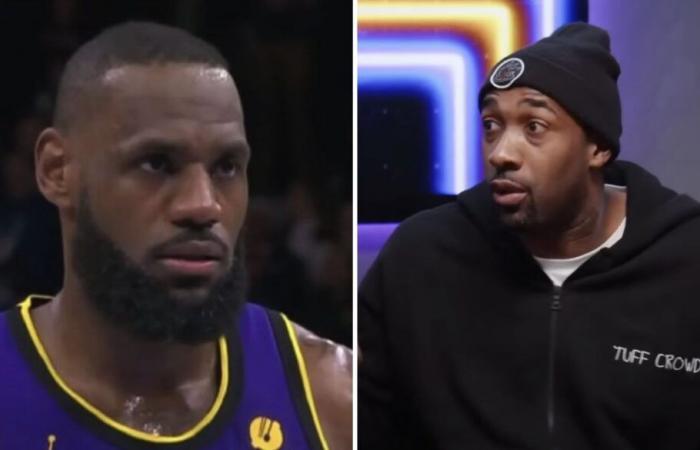 Furious, Gilbert Arenas empties his bag on LeBron: “Why are we acting like he…