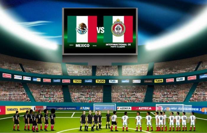 Mexico vs Internacional de Porto Alegre: Date, Time and Broadcast of the Match