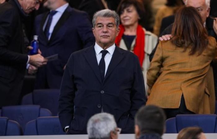 Barça president Joan Laporta settles accounts in Olmo and Victor license affair