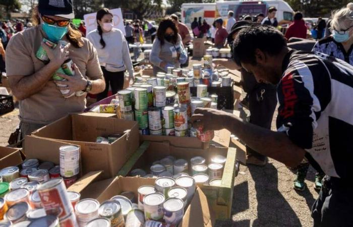 “LA is there”: after the fires, the donation centers overwhelmed