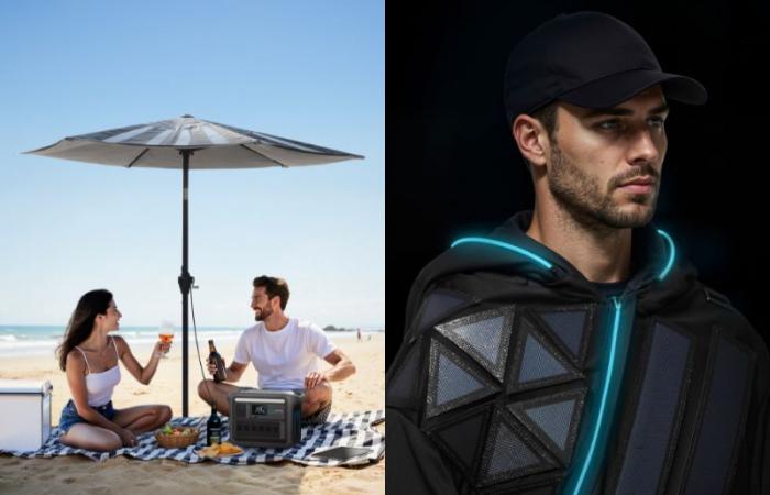 Anker unveils the new Solix lightweight solar umbrella and the Solix solar cape