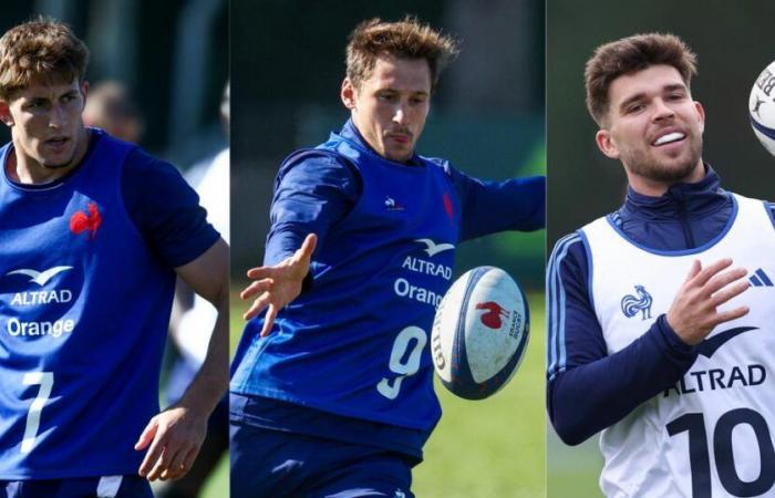 Jegou and Auradou present, Serin failed, Jalibert back, the trends of the XV of France