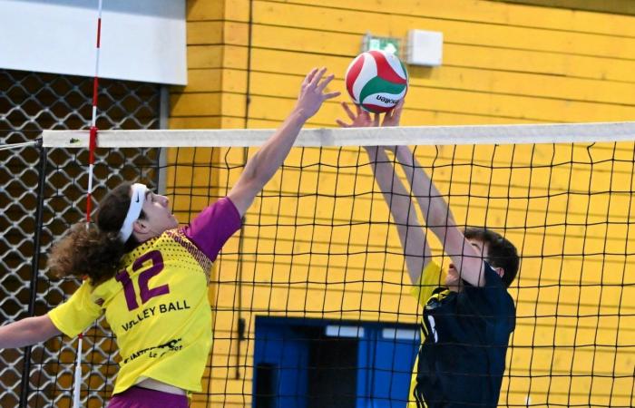 VOLLERY BALL (Pre-national women): A great victory for Le Creusot against Sallins les Bains