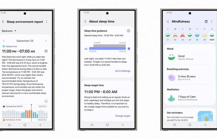 Samsung further improves sleep analysis and tracking in its Health app