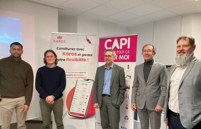 Karos by Capi, a new carpooling system in Nord-Isère