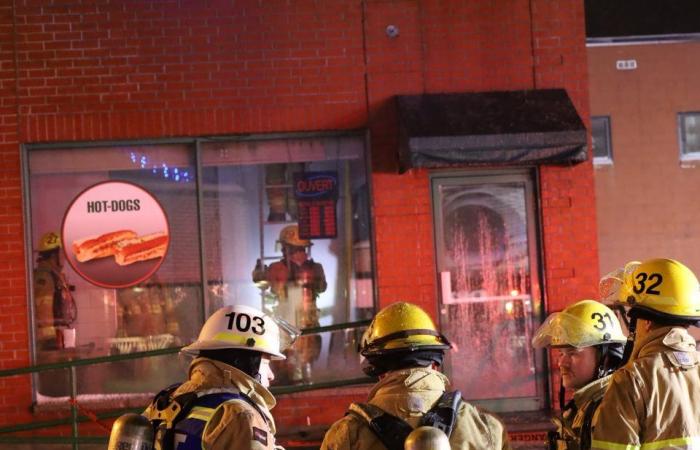 The Journal Saint-François | Fire at La Pataterie restaurant