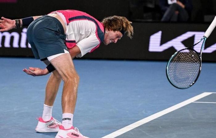 Australian Open. Joao Fonseca creates a surprise by eliminating Andrey Rublev in the first round