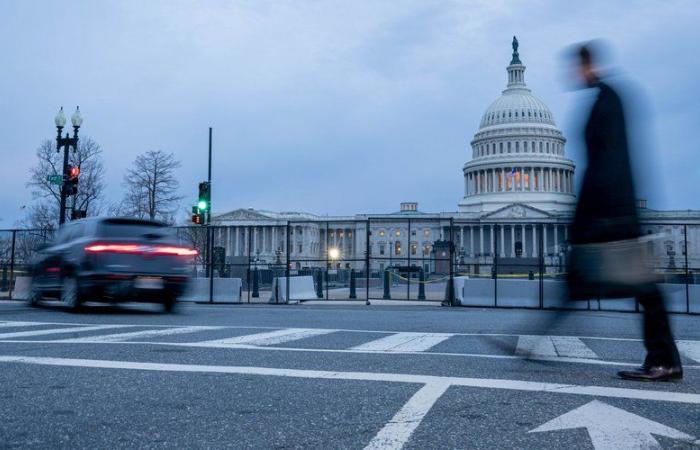 Inauguration of Donald Trump: For the first time, a 48 km barricade will seal off all of downtown Washington