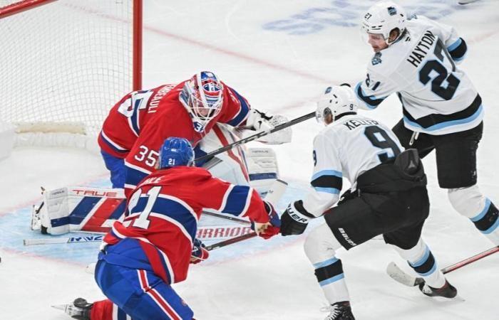 Private by Emil Heineman | A first game for the Canadiens in Utah — 98.5 Montreal