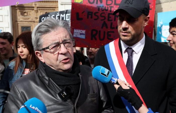 Mélenchon and Delogu threatened with death, a bullet found in a letter