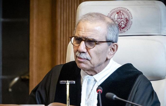 Resignation of the President of the International Court of Justice