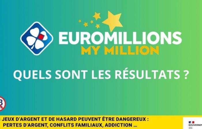 The FDJ EuroMillions results for Tuesday January 14, 2025