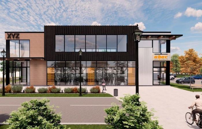 A commercial project in the heart of Bromont