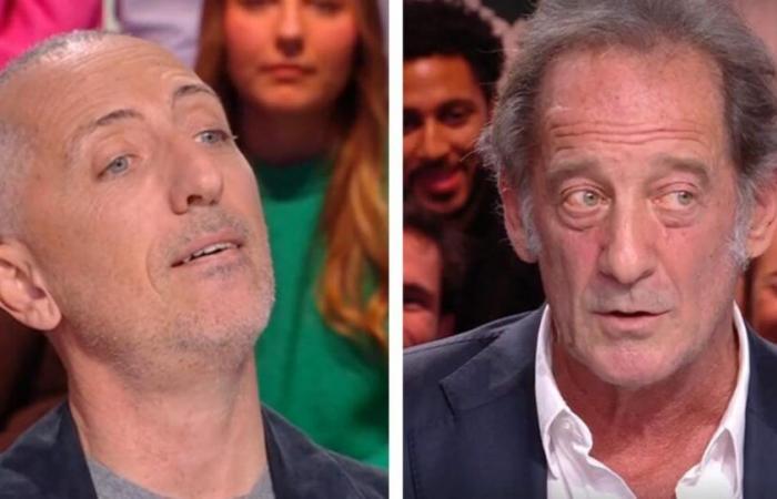 Vincent Lindon apologizes to Gad Elmaleh after an inappropriate joke in “Quotidien”