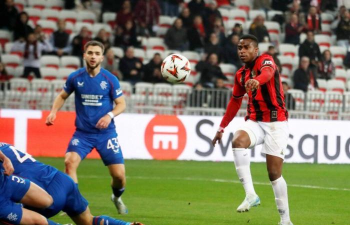 OGC Nice in 4-2-3-1 with Moukoko at the forefront in Bastia for its round of 16 of the Coupe de France