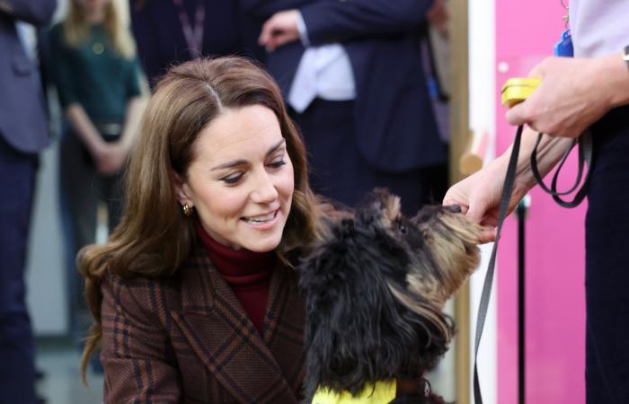 Moved, Kate Middleton visits patients at the hospital where she was treated for cancer