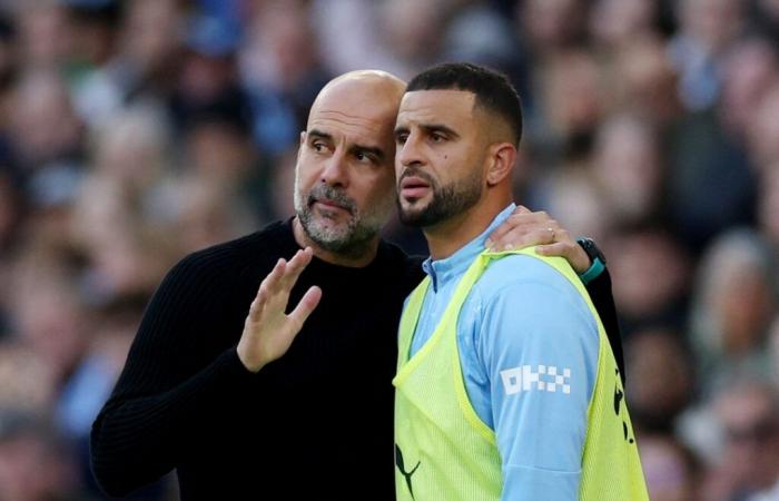 Premier League: Pep Guardiola decides for Kyle Walker