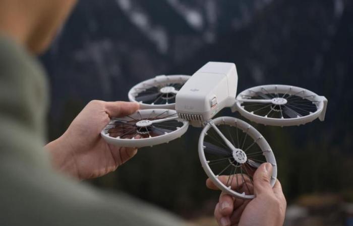 A new compact drone with an innovative design