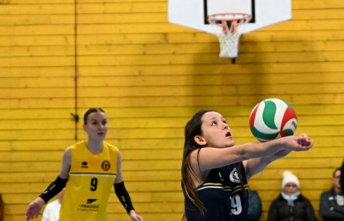 VOLLERY BALL (Pre-national women): A great victory for Le Creusot against Sallins les Bains