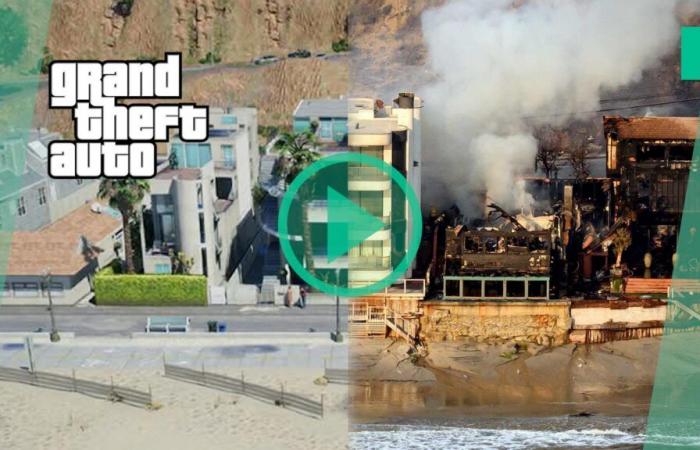 The Los Angeles fires gave GTA V players ideas