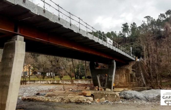 reconstruction of the Chamborigaud bridge, where are we?