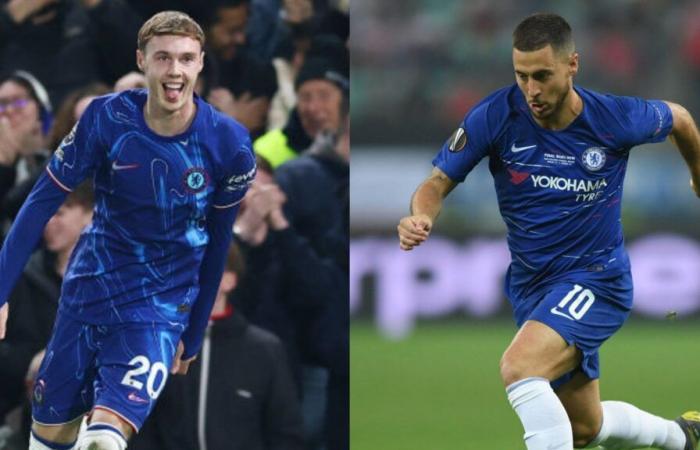 ‘He reminds me of Lionel Messi!’ – Cole Palmer equals incredible Eden Hazard stat with cold and calm goal for Chelsea against Bournemouth as Joe Cole makes GOAT comparison