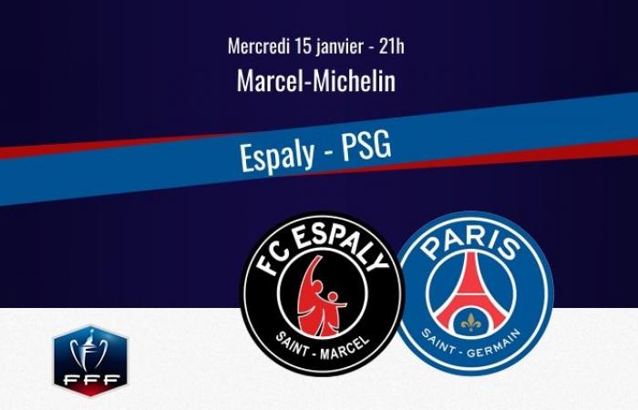 Match: Espaly/PSG official line-ups revealed, starting tape