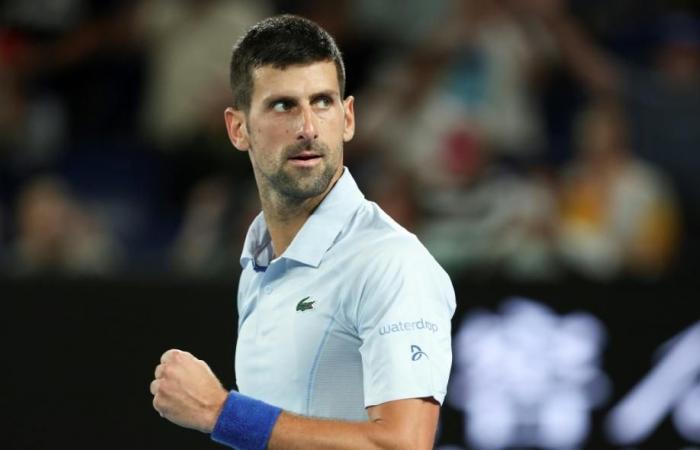 Djokovic becomes the player who has played the most Grand Slam matches in the Open era