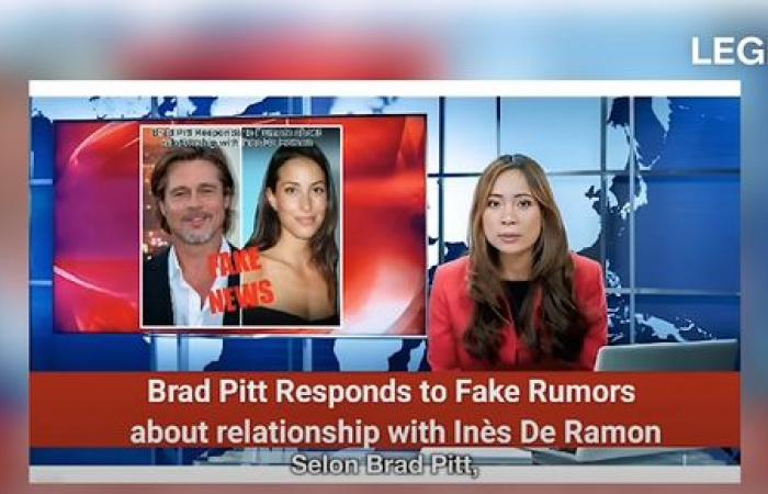 Fake Brad Pitt’s girlfriend responds to internet attacks