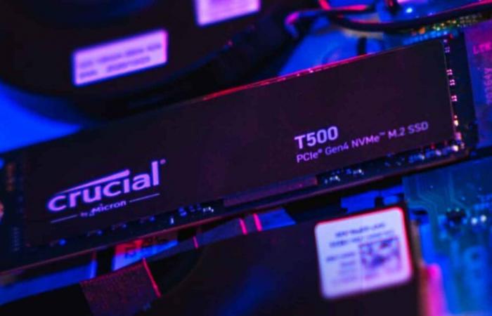 The price of the Crucial T500 1 TB SSD plummets below €88!