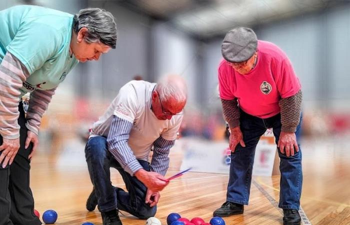 BOCCIA TOURNAMENT Club “Les Joyeux Aînés de Vallières Metz Friday February 21, 2025