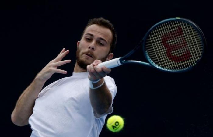 Hugo Gaston retires in the second round of the Australian Open