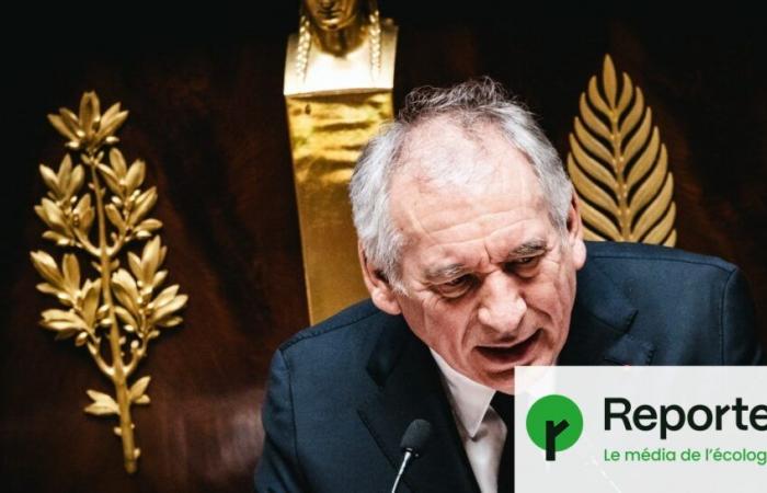 General policy speech: Bayrou ignores the climate