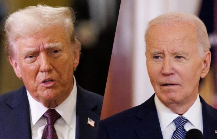 Trump and Biden each take credit for Gaza ceasefire