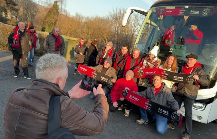 FC Espaly supporters confident against the Parisian ogre