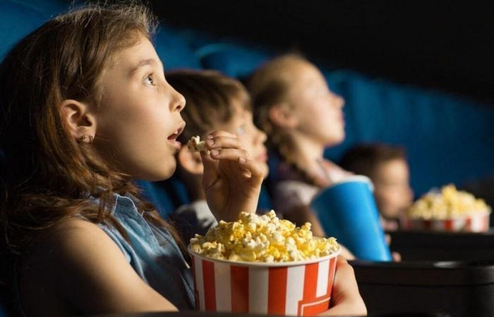 popcorn is offered to children in these cinemas in Nord-Pas-de-Calais on Sunday