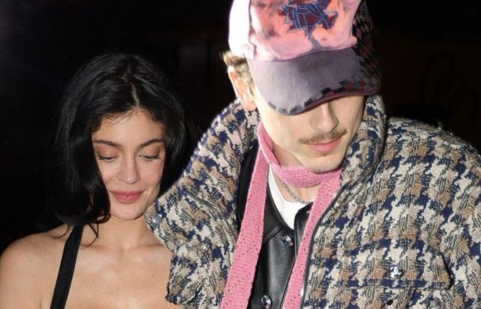 Kylie Jenner Wore a Catsuit With Timothée Chalamet in Paris