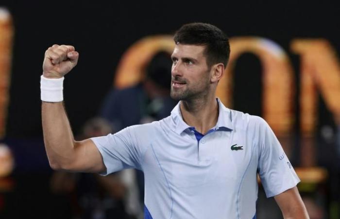 Djokovic drops another set against Faria but will be in the third round of the Australian Open