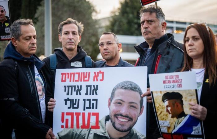 Netanyahu received families of hostages, who fear a gradual agreement