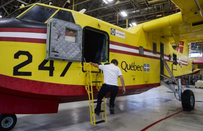 Fires near Los Angeles | Two Quebec planes go into combat in California