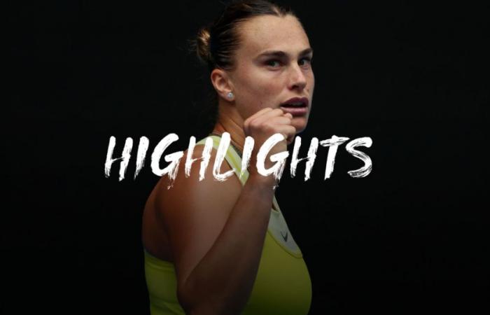 Sabalenka – Bouzas Maneiro – Highlights of the match – Australian Open – Tennis Video