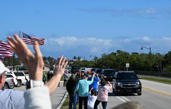 Donald Trump's triumphant march to the White House since his election