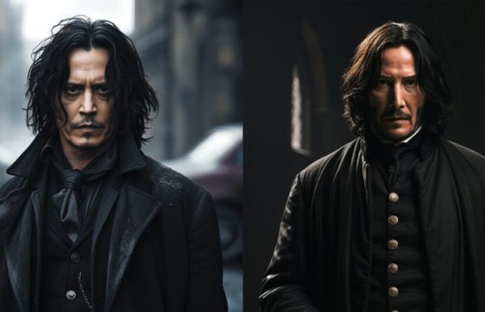 8 actors in Severus Snape as in Harry Potter