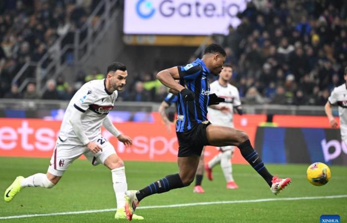 Serie A match: Inter Milan vs. Bologna-Xinhua