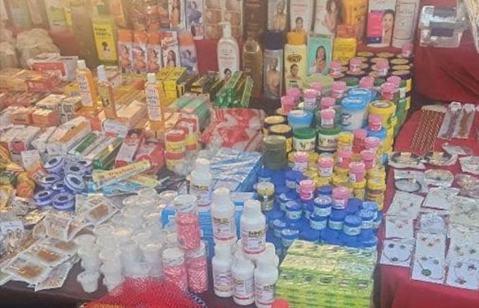 seizure of Sniper, a very dangerous and banned insecticide, on a market in Val-d'Oise